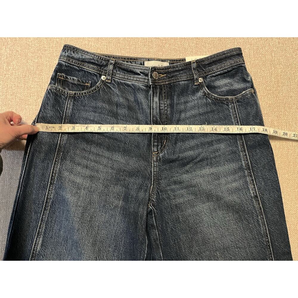 Loft Jeans The Barrel High Rise Women’s Size 27 / 4 Denim New - Picture 12 of 16